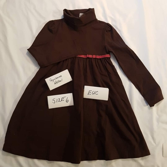 Gymboree brown size 6 dress - Picture 1 of 4